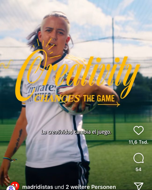 Adobe x Real Madrid: Girls Rise